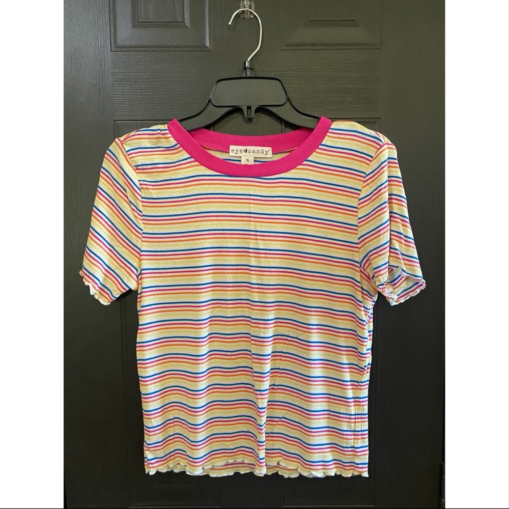 Pastel Striped T-Shirt